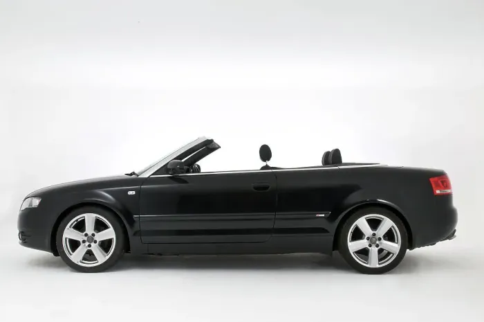 Framed Print : 2008 Audi A4 2.0 tdis Line Convertible