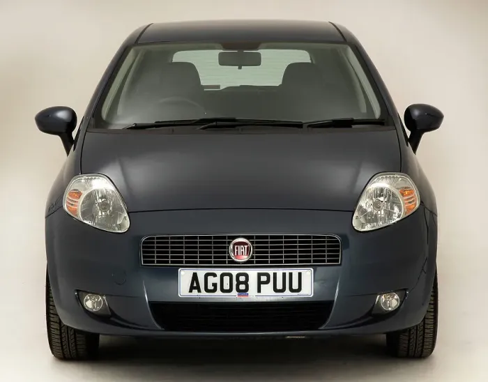 Framed Print : 2008 Fiat Punto Framed Print : 2008 Fiat Punto