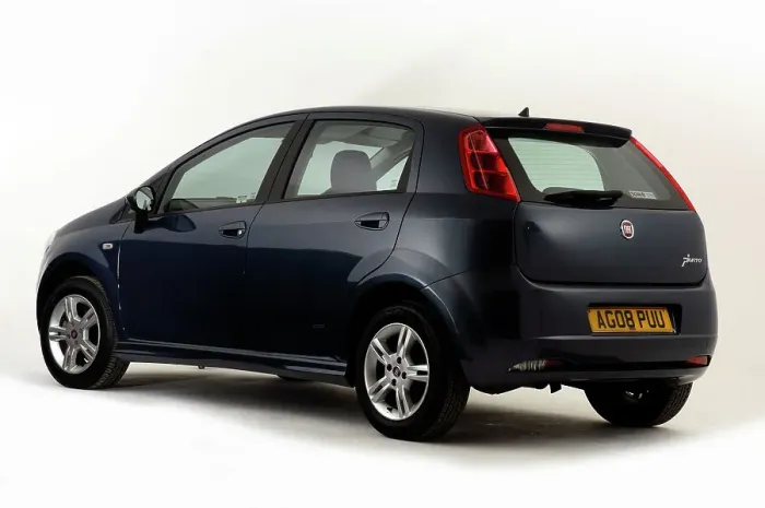 Framed Print : 2008 Fiat Punto Framed Print : 2008 Fiat Punto