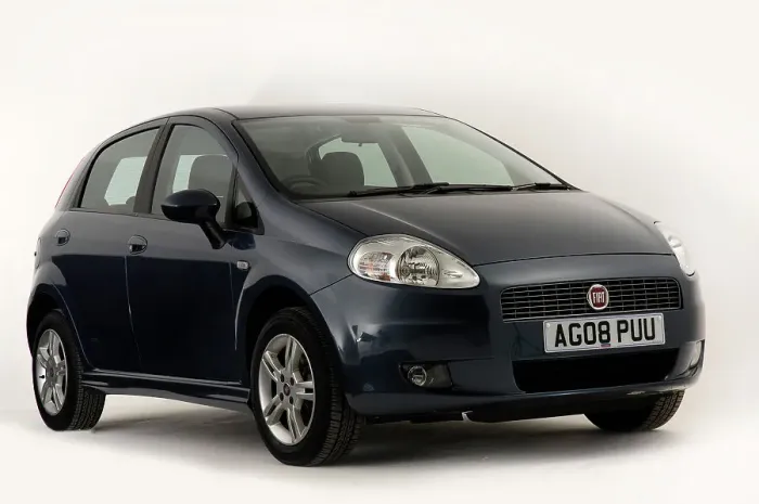 Framed Print : 2008 Fiat Punto Framed Print : 2008 Fiat Punto