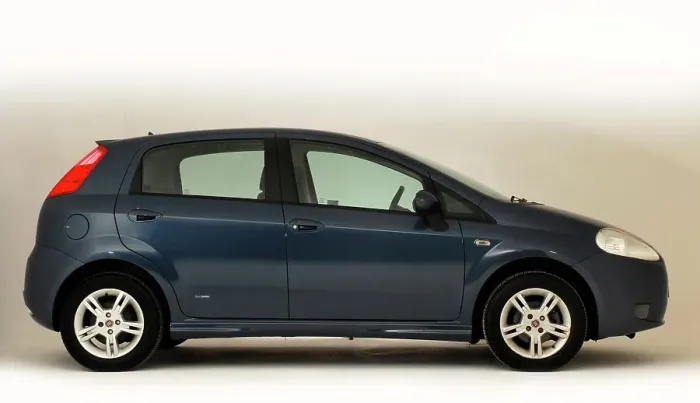 Framed Print : 2008 Fiat Punto Framed Print : 2008 Fiat Punto