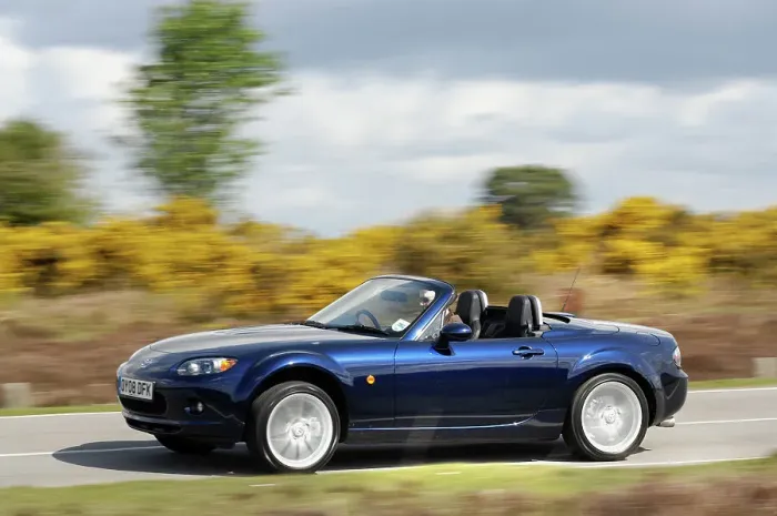 Framed Print : 2008 Mazda MX5 Roadster Coupe