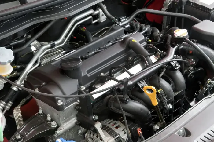 Framed Print : 2009 Hyundai i20 engine Framed Print : 2009 Hyundai i20 engine