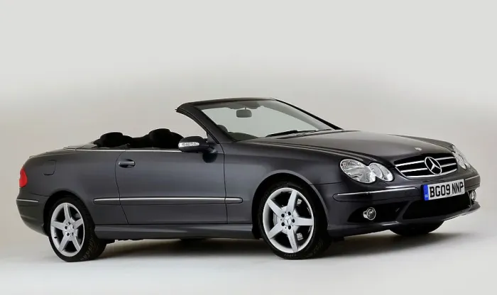 Framed Print : 2009 Mercedes Benz CLK Cabriolet Framed Print : 2009 Mercedes Benz CLK Cabriolet