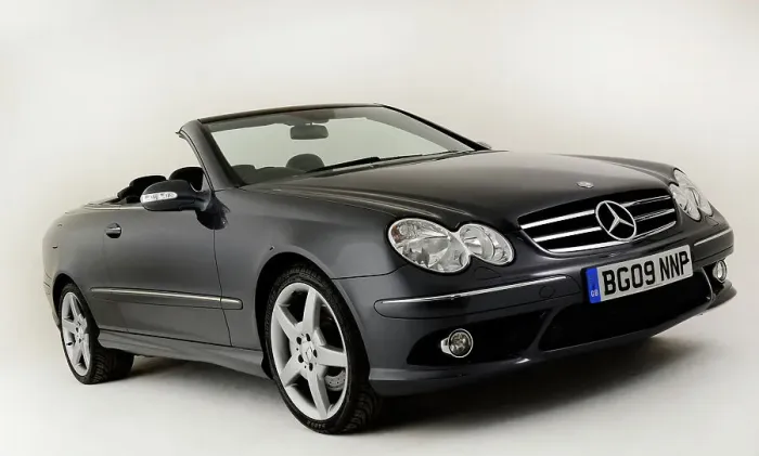 Framed Print : 2009 Mercedes Benz CLK Cabriolet Framed Print : 2009 Mercedes Benz CLK Cabriolet