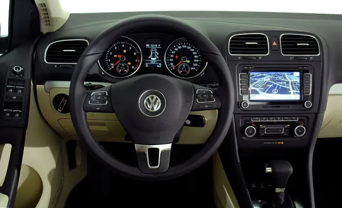 Framed Print : 2009 VW Golf Mk6