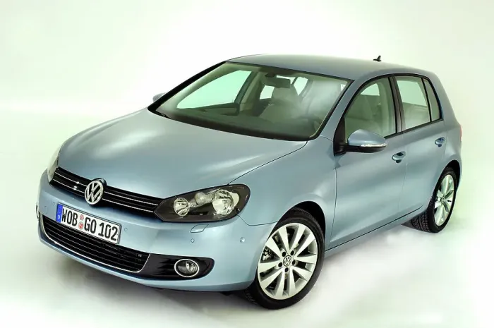 Framed Print : 2009 VW Golf Mk6 Framed Print : 2009 VW Golf Mk6