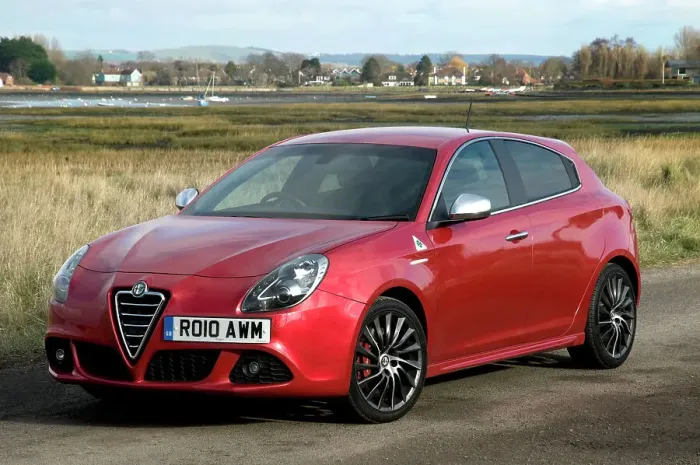Framed Print : 2010 Alfa Romeo Giulietta 1750 Cloverleaf