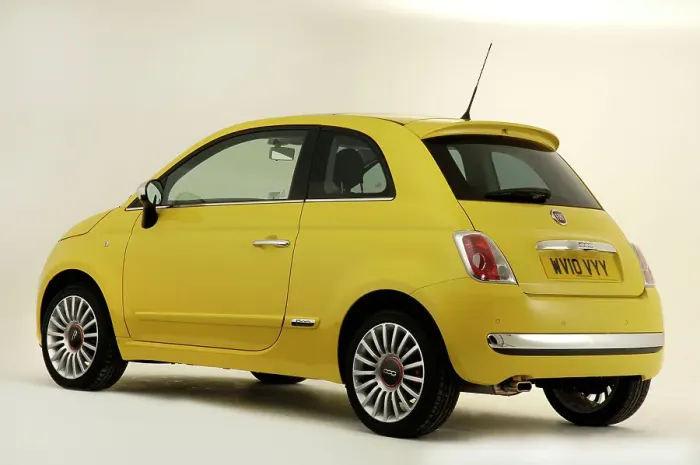 Framed Print : 2010 Fiat 500 Framed Print : 2010 Fiat 500