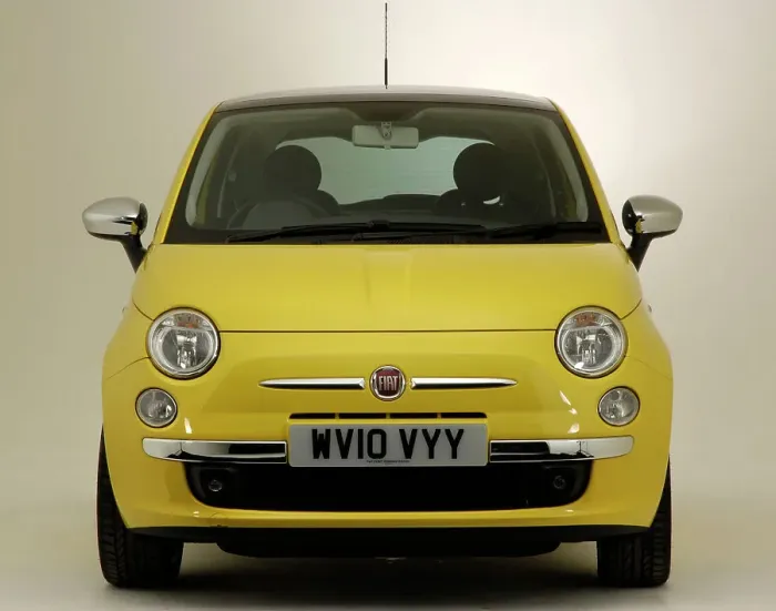 Framed Print : 2010 Fiat 500 Framed Print : 2010 Fiat 500