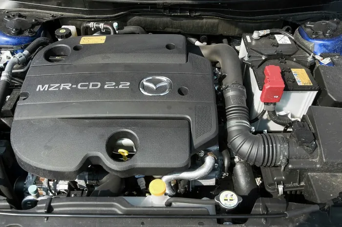 Framed Print : 2010 Mazda 6 SL Estate engine Framed Print : 2010 Mazda 6 SL Estate engine