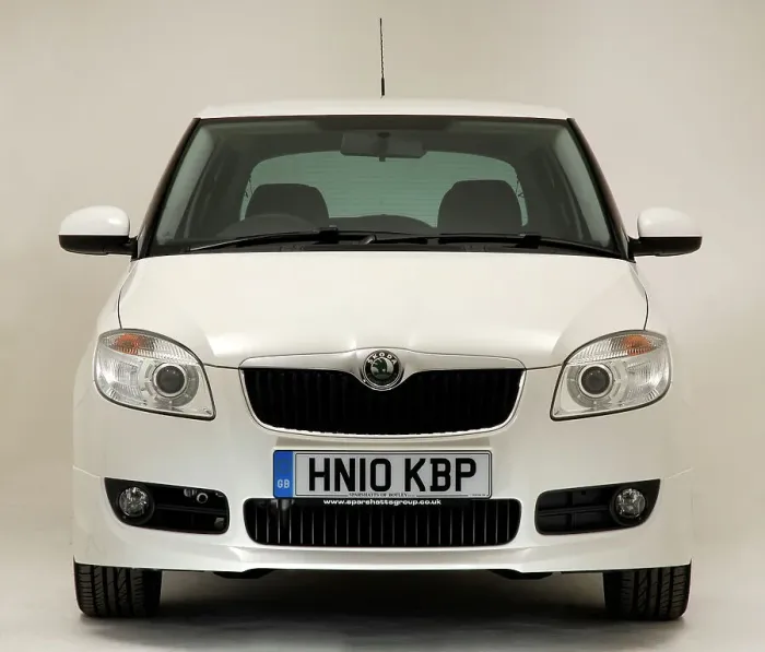 Framed Print : 2010 Skoda Fabia HTP Framed Print : 2010 Skoda Fabia HTP
