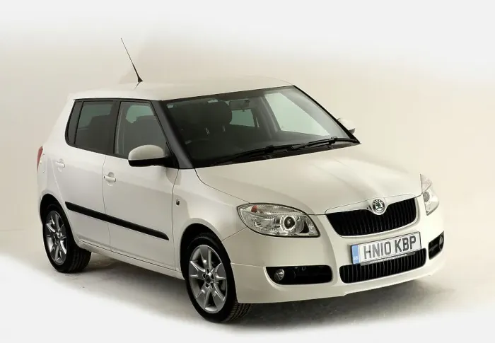 Framed Print : 2010 Skoda Fabia HTP Framed Print : 2010 Skoda Fabia HTP