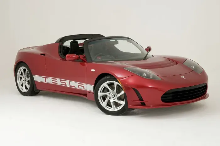 Framed Print : 2010 Tesla Roadster Framed Print : 2010 Tesla Roadster