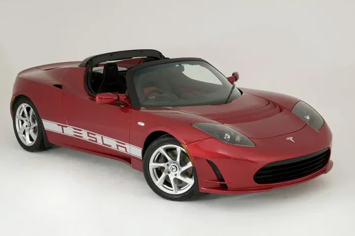 Framed Print : 2010 Tesla Roadster Framed Print : 2010 Tesla Roadster