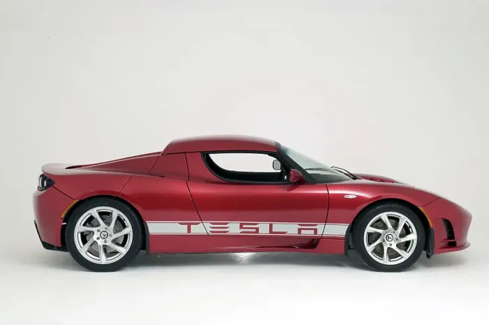 Framed Print : 2010 Tesla Roadster Framed Print : 2010 Tesla Roadster