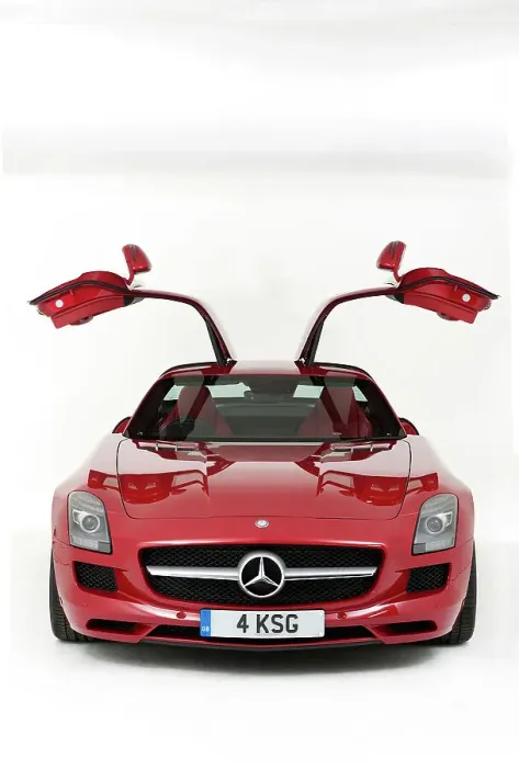 Framed Print : 2011 Mercedes Benz AMG SLS Framed Print : 2011 Mercedes Benz AMG SLS