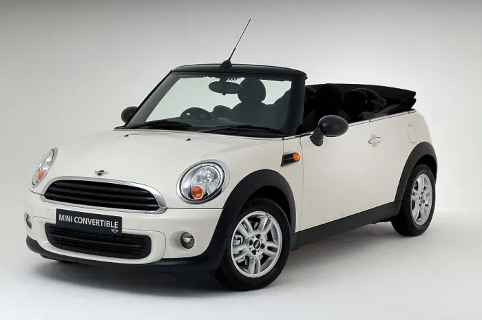 Framed Print : 2011 Mini One Convertible