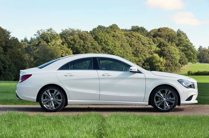 Framed Print : 2013 Mercedes Benz CLA 180 Sport Framed Print : 2013 Mercedes Benz CLA 180 Sport