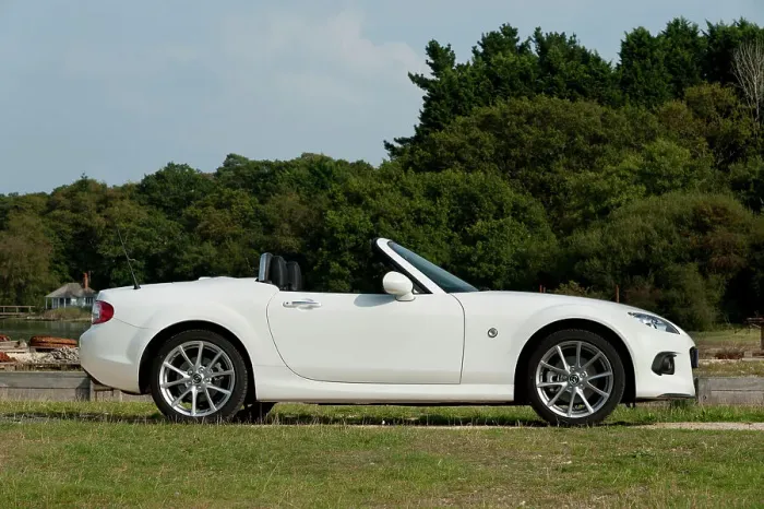 Framed Print : 2014 Mazda MX5 Roadster Coupe Framed Print : 2014 Mazda MX5 Roadster Coupe