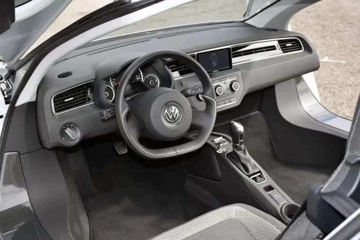 Framed Print : 2014 Volkswagen XL1 Hybrid. Creator: Unknown Framed Print : 2014 Volkswagen XL1 Hybrid. Creator: Unknown