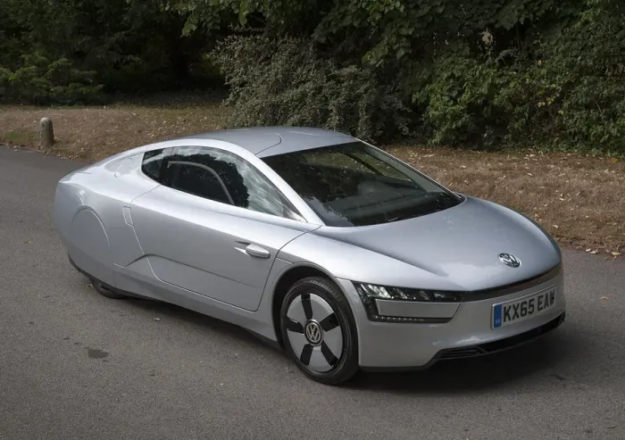 Framed Print : 2014 Volkswagen XL1 Hybrid. Creator: Unknown Framed Print : 2014 Volkswagen XL1 Hybrid. Creator: Unknown