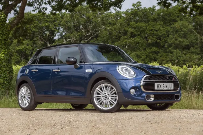 Framed Print : 2015 Mini Coopers 5 door. Creator: Unknown Framed Print : 2015 Mini Coopers 5 door. Creator: Unknown