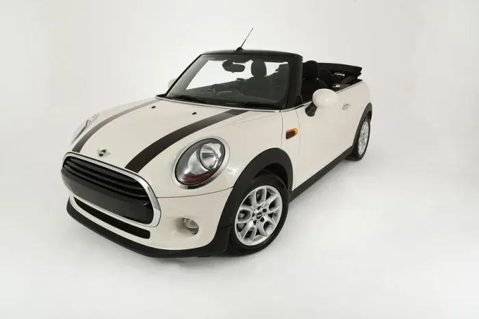 Framed Print : 2017 Mini Cooper Convertible. Creator: Unknown Framed Print : 2017 Mini Cooper Convertible. Creator: Unknown
