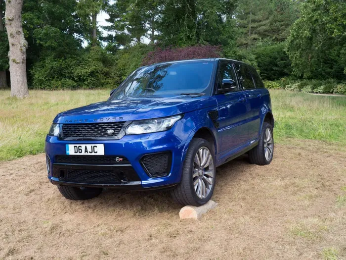 Framed Print : 2017 Range Rover Sport SVR. Creator: Unknown Framed Print : 2017 Range Rover Sport SVR. Creator: Unknown