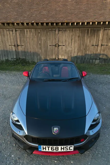 Framed Print : 2018 Fiat 124 Abarth Spider. Creator: Unknown Framed Print : 2018 Fiat 124 Abarth Spider. Creator: Unknown