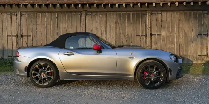 Framed Print : 2018 Fiat 124 Abarth Spider. Creator: Unknown Framed Print : 2018 Fiat 124 Abarth Spider. Creator: Unknown