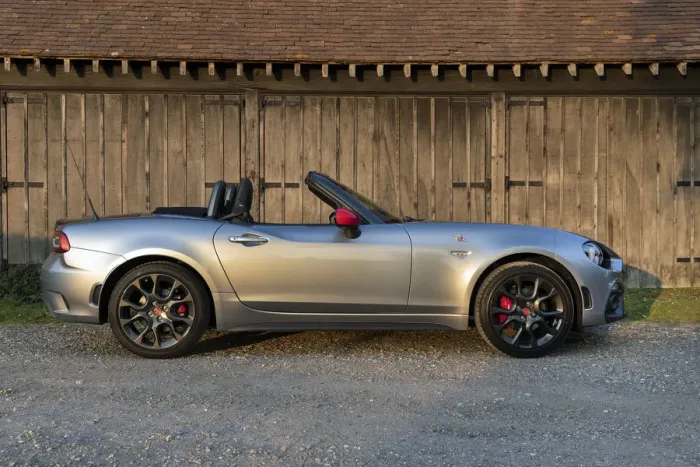 Framed Print : 2018 Fiat 124 Abarth Spider. Creator: Unknown Framed Print : 2018 Fiat 124 Abarth Spider. Creator: Unknown