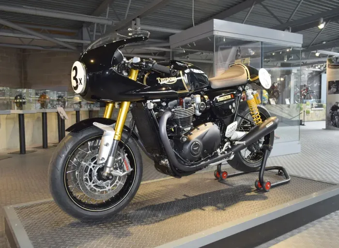 Framed Print : 2018 Triumph Thruxton R. Creator: Unknown Framed Print : 2018 Triumph Thruxton R. Creator: Unknown