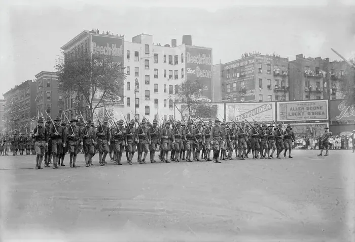 Framed Print : 22nd Engineers, 1917. Creator: Bain News Service Framed Print : 22nd Engineers, 1917. Creator: Bain News Service