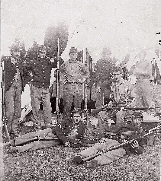 23rd New York Infantry, ca. 1861. Creator: Unknown