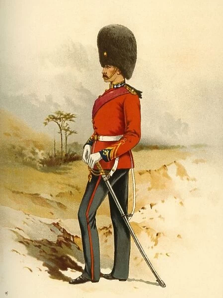 The 23rd - Royal Welsh Fusiliers, 1890. Creator: Godfrey Douglas Giles