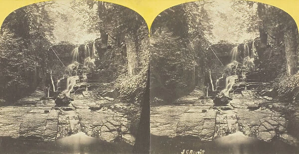 2d Fall at Shurger s, East shore Cayuga Lake, near Ithaca, N.Y. 1860  /  65. Creator: J. C