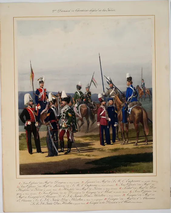 Framed Print : The 2nd Guard Cavalry Division, 1867. Artist: Piratsky, Karl Karlovich (1813-1889) Framed Print : The 2nd Guard Cavalry Division, 1867. Artist: Piratsky, Karl Karlovich (1813-1889)