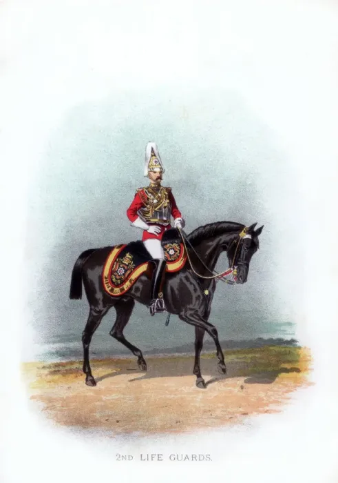 Framed Print : 2nd Life Guards, 1888 Framed Print : 2nd Life Guards, 1888