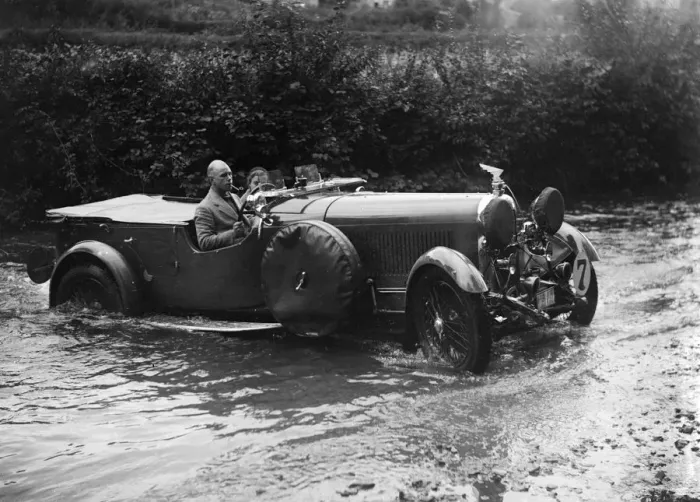 Framed Print : 3-litre Lagonda of RD Tong fording the River Exe at Yealscombe, Devon, JCC Lynton Trial, 1932 Framed Print : 3-litre Lagonda of RD Tong fording the River Exe at Yealscombe, Devon, JCC Lynton Trial, 1932