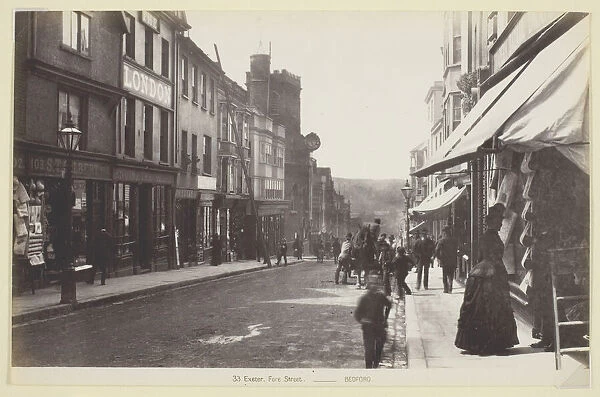 33. Exeter, Fore Street, 1860  /  94. Creator: Francis Bedford