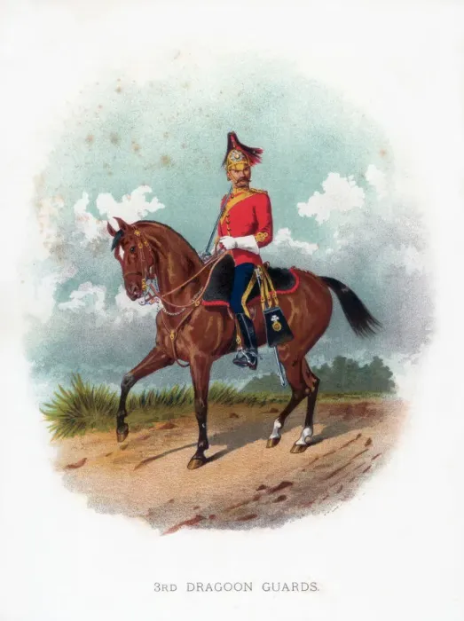 Framed Print : 3rd Dragoon Guards, 1888 Framed Print : 3rd Dragoon Guards, 1888