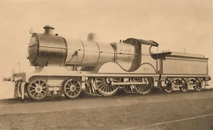 Framed Print : 4. 4. 0. Express Engine No. A. 781, early 20th century. Creator: Unknown Framed Print : 4. 4. 0. Express Engine No. A. 781, early 20th century. Creator: Unknown