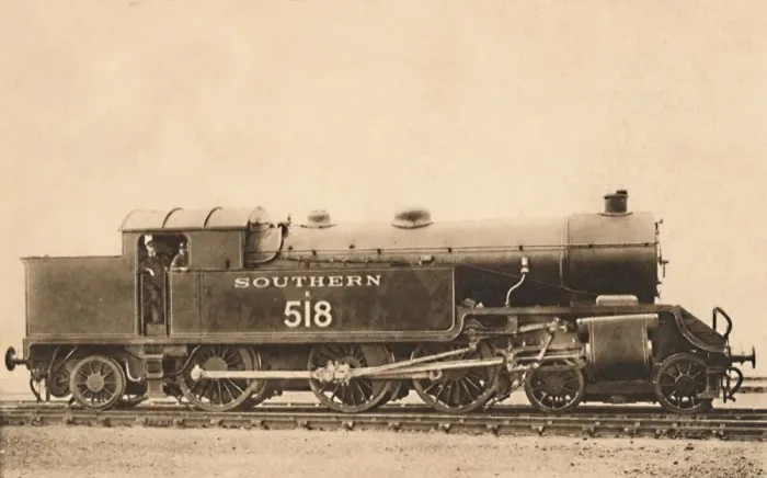 Framed Print : 4. 6. 2. Tank Engine No. E. 518, early 1900s. Creator: Unknown Framed Print : 4. 6. 2. Tank Engine No. E. 518, early 1900s. Creator: Unknown
