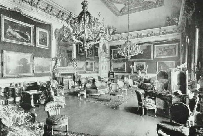 Framed Print : 4 St James's Square, Westminster LB, London: great drawing room, 1910. Creator: Unknown. 4 St James's Square, Westminster LB, London: great drawing room, 1910 Framed Print : 4 St James's Square, Westminster LB, London: great drawing room, 1910. Creator: Unknown. 4 St James's Square, Westminster LB, London: great drawing room, 1910