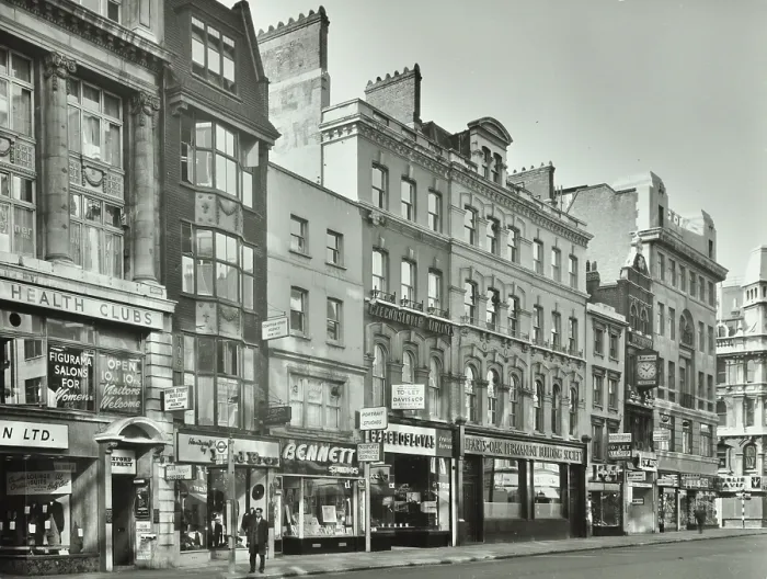 Framed Print : 41-55 Oxford Street, Westminster LB, London: front elevations, shops, 1964. Creator: Unknown Framed Print : 41-55 Oxford Street, Westminster LB, London: front elevations, shops, 1964. Creator: Unknown