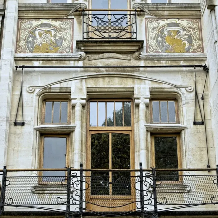 Framed Print : 41 Place Louise Morichar, Brussels, Belgium, (1900), c2014-c2017. Artist: Alan John Ainsworth Framed Print : 41 Place Louise Morichar, Brussels, Belgium, (1900), c2014-c2017. Artist: Alan John Ainsworth