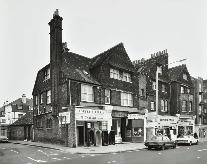 Framed Print : 412-416 Streatham High Road, Lambeth, London: by Barrow Road, 1981. Creator: Unknown Framed Print : 412-416 Streatham High Road, Lambeth, London: by Barrow Road, 1981. Creator: Unknown