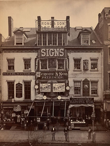 476 Broadway, New York, 1870. Creator: Unknown