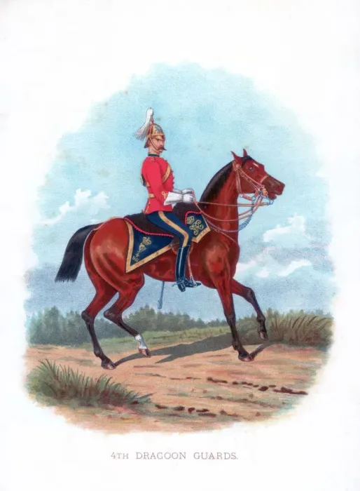 Framed Print : 4th Dragoon Guards, 1888 Framed Print : 4th Dragoon Guards, 1888
